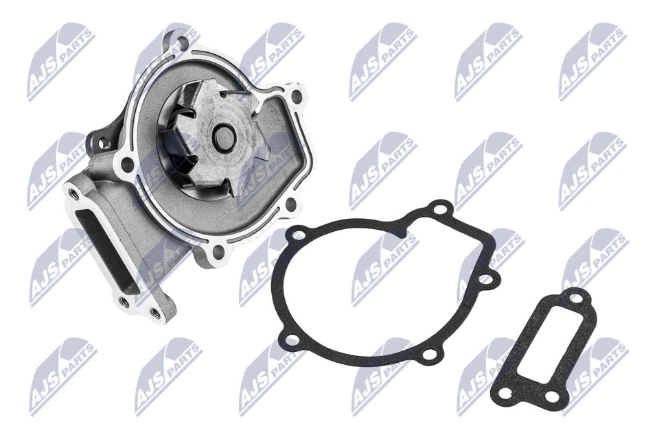 CPW-NS-042, Water Pump, engine cooling, NTY, NISSAN ALMERA 1.4, 1.6 95-00, PRIMERA 1.6 90-00, SUNNY 1.4, 1.6 90-95, 1N03-15-010, 1N06-15-010, 1N21-15-010, 21010-0M300, 21010-0M301, 21010-0M302, 21010-53Y00, 21010-53Y01, 21010-74Y00, 21010-74Y01, 21010-88R00, 21010-88R10, 21010-F4300, 2101071J00, 150-13080, 15439, 21510, 24-0493A, 35-01-199, 35199, 36-132100011, 4014100200, 4502-0007-SX, 50005172, 506438, 538052710, 66845, 82150006, 85-2900, 860014927