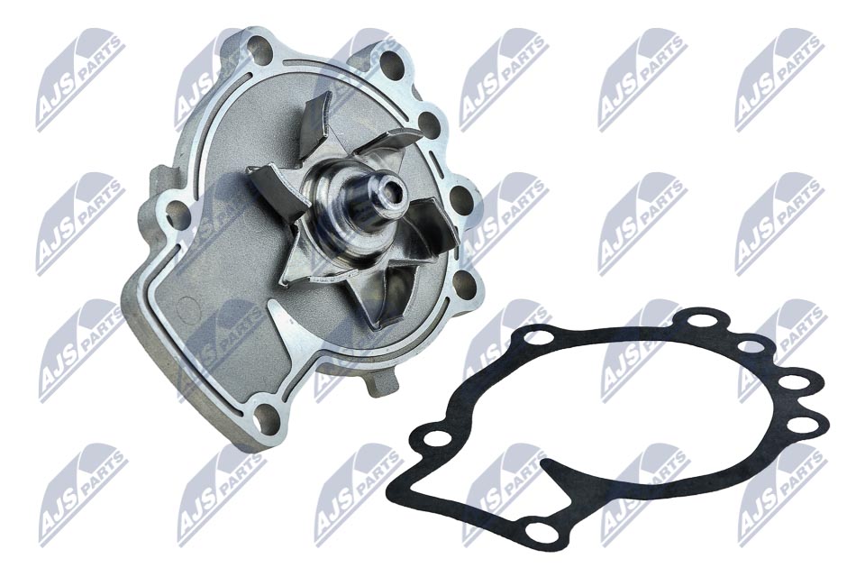 CPW-NS-043, Water Pump, engine cooling, NTY, NISSAN PRIMERA 2.0 90-01, ALMERA TINO 2.0 00-, SERENA 2.0 92-, 1N1115010, 2101053J00, 2101053J01, 2101053J02, 2101053J03, 2101053J04, 2101053J05, 2101053J25, 2101070J00, 210109F501, 10508, 130506, 15441, 190341, 21573, 24-0508, 327126, 330207, 332034, 3501141, 350981736000, 36132200000, 4533401, 50005136, 506437, 538052810, 60438, 66848, 7706491, 82150007