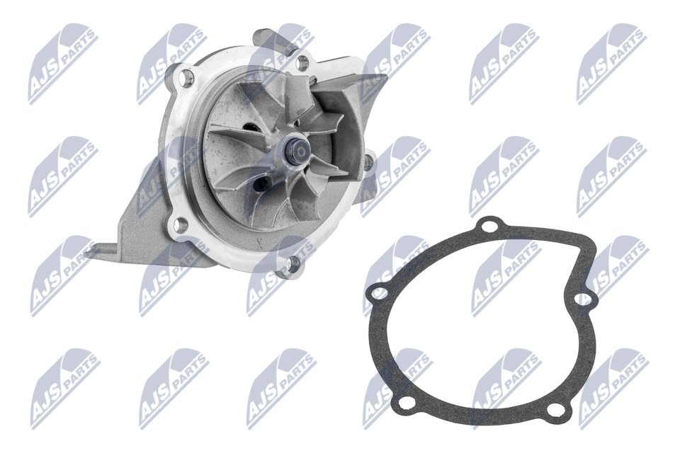 CPW-PE-032, Water Pump, engine cooling, NTY, PEUGEOT 307/308 2.0HDI 03-, 406 2.2HDI -04, 407 2.0HDI/2.2HDI 04-, 120100000000, 1232499, 1400971480, 1562255, 9463623088, 1432630, 1609314480, 30725831, 1609402180, 30788221, 1623095480, 17017009, 8653806, E111673, 1,201E+11, 1707009, 31461853, 1201E8, 1870053, 3M5Q8591AA, 3M5Q8591DA, 3M5Q8591EA, 3M5Q8591FA, ME3M5Q8591F1A, 1690, 506719, 65831, C127, PA00002, PA1235