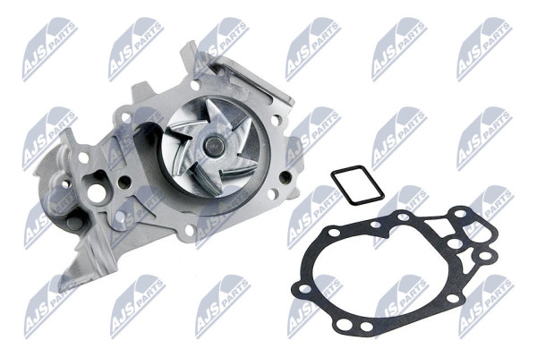 Water Pump, engine cooling - CPW-RE-034 NTY - 210108845R, 7701478923, 8200042880