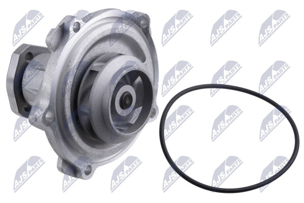 Water Pump, engine cooling - CPW-VW-026 NTY - 028.121.004, 28121004, 028121004V