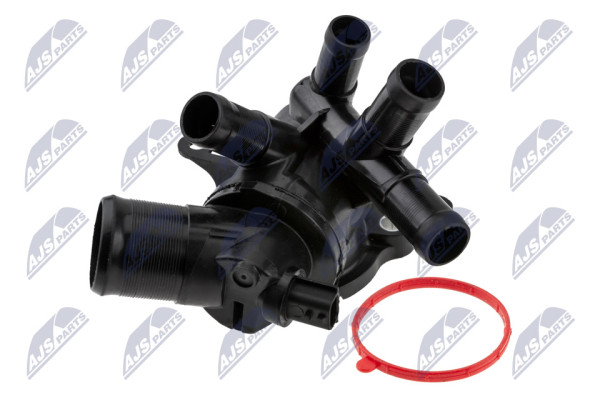 CTM-RE-014, Thermostat Housing, NTY, DACIA DOKKER 12-, RENAULT CAPTUR, CLIO IV, KANGOO, MEGANE SCENIC 13- 1.2, 110617089R, 2822030075, A2002031700, A2822030075, 411921.95D, 92857, 94.857, QTH718K, TH65993G1