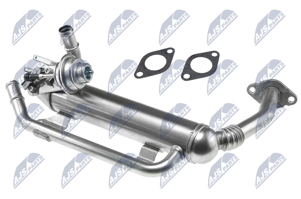Cooler, exhaust gas recirculation - EGR-VW-026A NTY - 03G131512S, 03G131512AA, 03G131512AD
