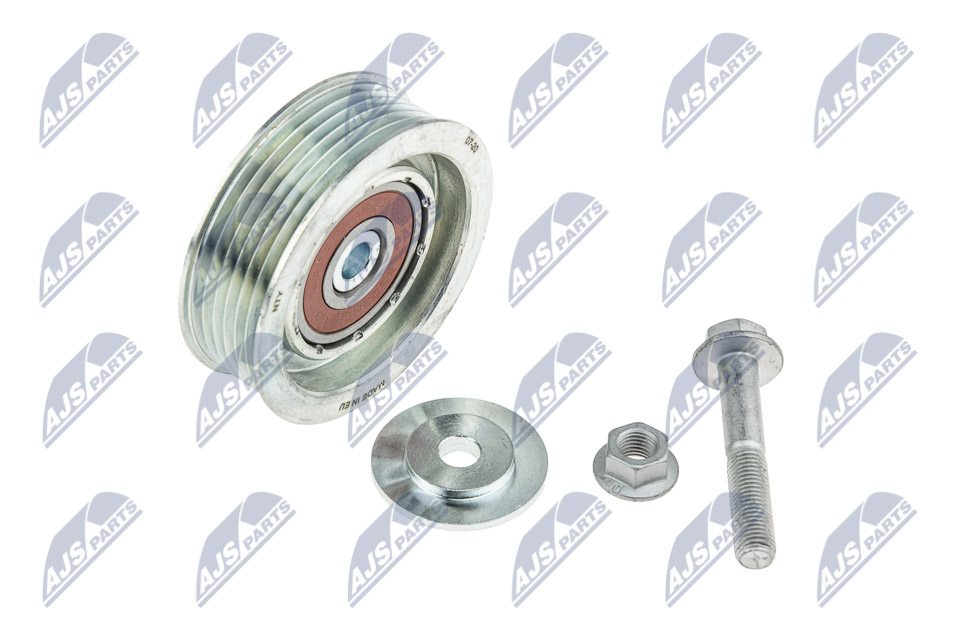 RNK-TY-032, Deflection/Guide Pulley, V-ribbed belt, NTY, TOYOTA YARIS 1.0/1.3 04.99-11.10, 88440-0D010, 88440-52020, 03.80219, 0-N2499, 129-02-213, 129213, 54-1241, 8641132010, ADT396513, DIP-9010, J1142089, LA0553, RKT1935, RP-213, T110A14, T36602, VKM61037, YM651037