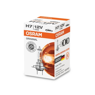 64210, Zarovka, dalkovy svetlomet, žárovka H7 12V 55W, ams-OSRAM, 12972PRC1, 1987302071, 483283000, 8GH007157-121, 93103275, LLB477, N499, R477