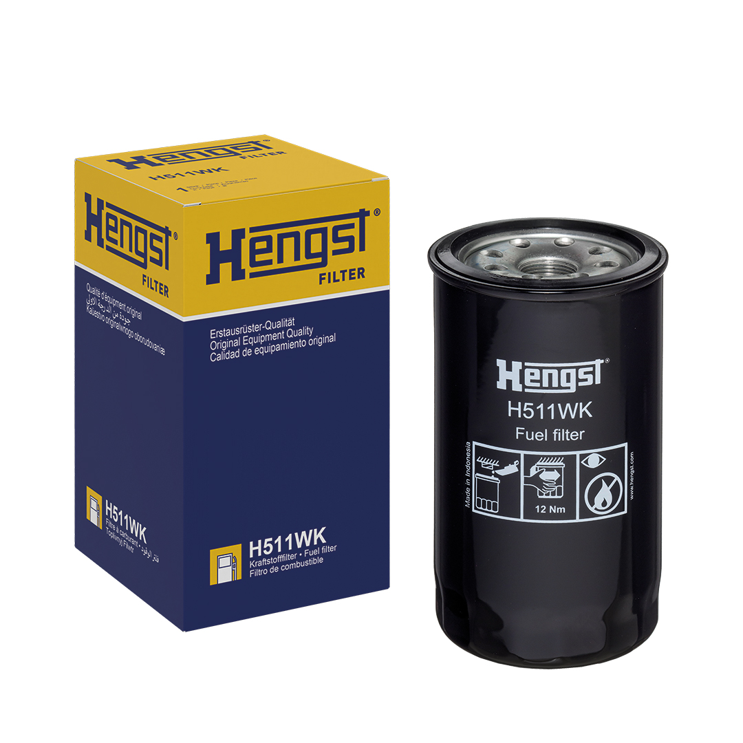 Fuel Filter - H511WK HENGST FILTER - 31945-72001, 4078360, 4326739 | K ...