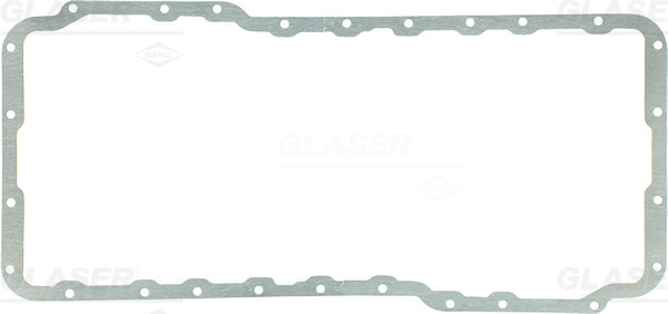 Gasket, oil sump - X05593-01 GLASER - 36816707, 05593, 71-41617-00