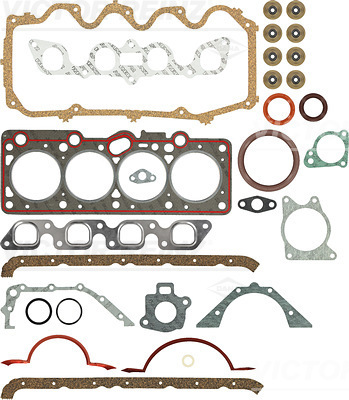 01-24840-07, Kompletní sada těsnění, motor, Těsnění-full set, VICTOR REINZ, 1008718, 5028483, 6918549, 93SX6014AB, 93SX6013AA, 92SM6051BB, 20-25123-08/0, 325.113, 50021300, GJ440, S30457, S30457-00