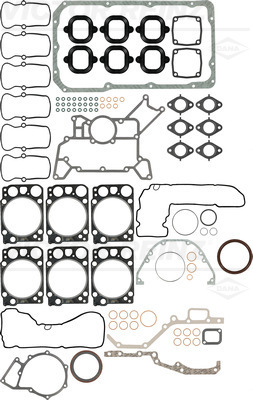 Full Gasket Kit, engine - 01-34190-01 VICTOR REINZ - 5410101305, 5410101120(6x), 5410140322