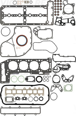 01-36885-03, Full Gasket Kit, engine, VICTOR REINZ, 0197.CG, 8099718, S37073-01