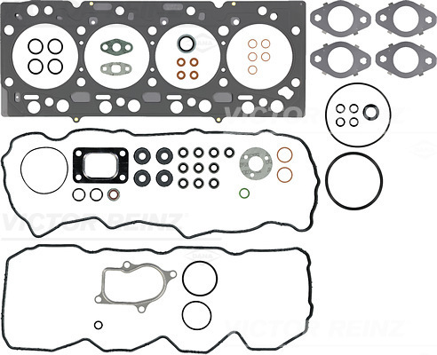 02-37790-01, Zylinderkopfdichtung Satz, VICTOR REINZ, Case/Case-IH Daf LF45/55 Cummins Nisan Atleon FR103* FR118* FR136* FR152* 4BT* ISB4.5* QSB4.5* 2006+, 1700425, 4955356, B04.780, D38286-00, 1409731