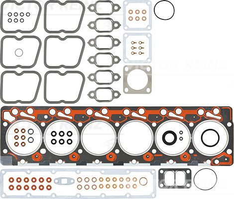 02-41475-01, Sada těsnění, hlava válce, Těsnění hl.válců(sada)Cyl.6, VICTOR REINZ, 3804897, A77675, D32820, HS4068, D32820-00, CBU1889