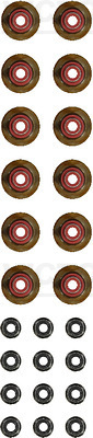 Seal Set, valve stem - 12-17609-02 VICTOR REINZ - 057109675(12X), 95510567500(12X), 06L109675D(12x)