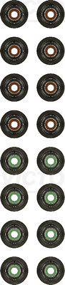 Seal Set, valve stem - 12-33876-01 VICTOR REINZ - 1479885(8x), 31251142(8x), C201-10-155(8x)