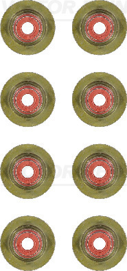 Seal Set, valve stem - 12-35548-01 VICTOR REINZ - 0956.50(8x), 1145937(8x), 31330184(8x)
