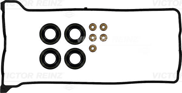 Gasket Set, cylinder head cover - 15-52791-01 VICTOR REINZ - 11213-11041(1X), 11193-15010(4X), 90210-06013(5X)