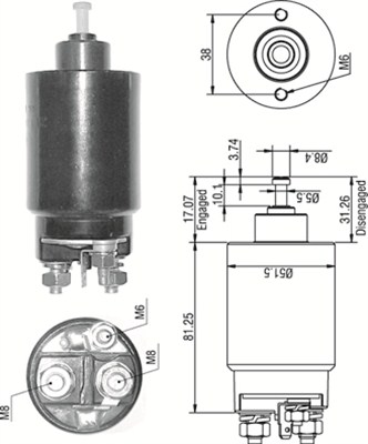 Pignon Démarreur MAGNETI MARELLI 940113020138 - Compatible Multiples Réf. - Vendeur UK - Garantie