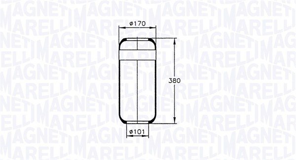030607020054, Bellow, air suspension, MAGNETI MARELLI, D042807, 204772