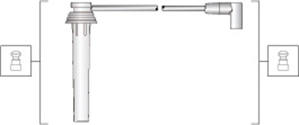 941318111276, Ignition Cable Kit, MAGNETI MARELLI