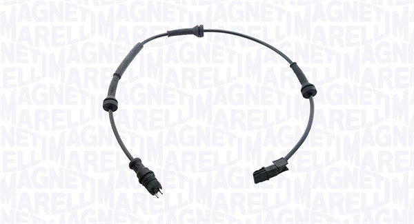172100059010, Sensor, Raddrehzahl, MAGNETI MARELLI, 8200001595, 8200084125, 0986594602, 102769, 210069, 24071150941, 411140177, 560470, 6PU012806-271, 8290156, 84.633, 90156, GS2488, SS20243, V46-72-0110, XABS897, 360064, 560470A, 90156E, 986594602