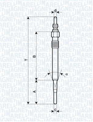 062900058304, Glühkerze, MAGNETI MARELLI, 059963319, 059963319A, 5-81410057-3, 88900717, 059963319H, 0100226256, 01S508, 0250212018, 345122, 3786, CH215, DG-144, GGP72, HDS374, LP056, 0100226338, 01S508E, 0.250.202.102, 4187, 0100226397, DP31, 0100226460, D-Power31, 0.100.226.256, Y501U, 0.100.226.338, Y-501U, 0.100.226.397, 0.100.226.460, GN008