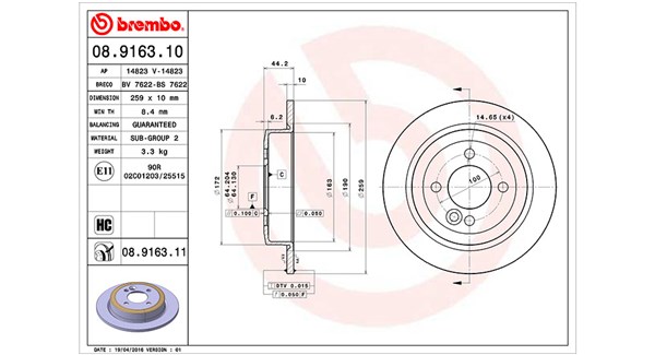 360406002800, Brzdový kotouč, Brzdový kotouč, MAGNETI MARELLI, 34211503070, 0832985, 08.9163.10, 0986478601, 1.0656.5.E, 14823, 150.3401.00, 17350, 186812, 204017, 23-0667, 23117, 24.0110-0271.1, 34232, 50325, 562194B, 562194J, 6041984, 812011151, 92107600, 980154, AC2577D, B2009P, BD126289, BG3662, BR34232, BS5313, BS7622, BS-7874, CW10271