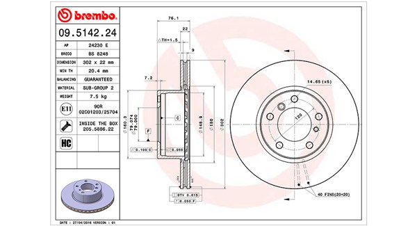 360406015700, Brzdový kotouč, Brzdový kotouč, MAGNETI MARELLI, 34111157503, 34111158040, 34111159897, 34111160849, 34111160936, 34116756534, 04438, 0802255, 09.5142.10, 0986478318, 129188, 150.1264.00, 15870, 186767, 201519, 230188, 24.0122-0103.1, 24230E, 37-0275, 50422, 561478B, 561478J, 608720, 800-188, 92042200, 96150, AC2111D, B2201V, BDC3642, BG2433