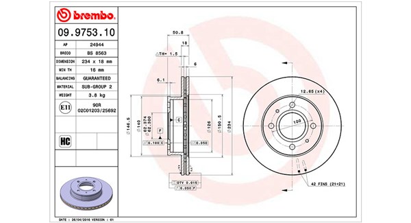360406027200, Bremsscheibe, MAGNETI MARELLI, 5171202501, 5171202550, 5171202551, 51712-02551, 0986479264, 09.9753.10, 1.1812.2.4, 129905, 17576, 203428, 230905, 24.0118-0138.1, 24944, 54468, 60-0H-007, 6927.10, 800-905, 812043106, 92146800, BDA2056.20, BDC5507, BG3946, BS7079, BS8563, DDF1301, DF141, DF29905, DF4892, DI956193, DI-H07