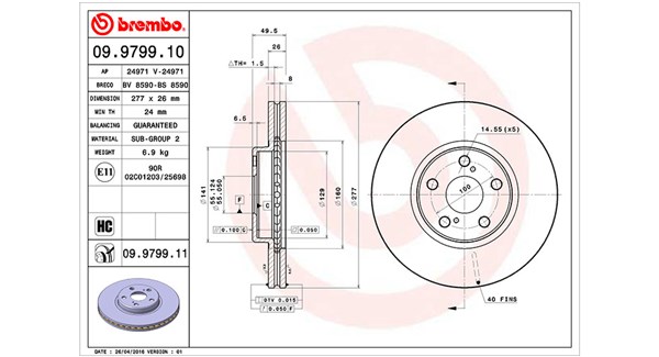 360406058700, Brzdový kotouč, Brzdový kotouč, MAGNETI MARELLI, 4351205040, 0986479340, 0986479S09, 09.9799.10, 17511, 197072, 204590, 230970, 24012601391, 24971, 54355, 562453J, 590258300, 92135500, BG3913, BS8590, DDF1508, DF4416, DI956455, MDC1694C, 09.9799.11, 1815204564, 314590, 426139, 590258320, 92135503, DDF1508C, 09.9799.14, 590258352