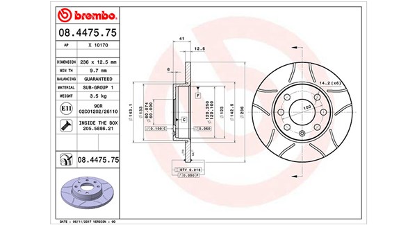 360406037205, Bremsscheibe, MAGNETI MARELLI, 569030, 90008005, 90111242, 93182290, 08.4475.75, 0986478081, 10170, 15748, 186187, 203606, 230080, 24011301611, 430145200, 52404, 561158B, 561158J, 92020900, BG2148, BS7275, DDF116, DF1608, DI844751, MDC266, 1815203605, 209902, 24031301611, 430145220, 92020903, DDF116C, 313606