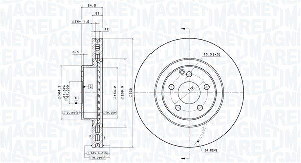 360406059101, Brake Disc, MAGNETI MARELLI, 2044210000, A2044210000, 2044212912, 2114211012, 2114211312, 2114211412, A2044212912, A2114211012, A2114211312, A2114211412, 0833432, 0986479332, 09.9825.20, 17403, 203361, 24013201441, 24033201441, 25090V, 34246, 400363700, 54199, 562331B, 562331J, 92119900, 980269, BD180141, BDR2298.20, BG3877, BR901062, BV8696