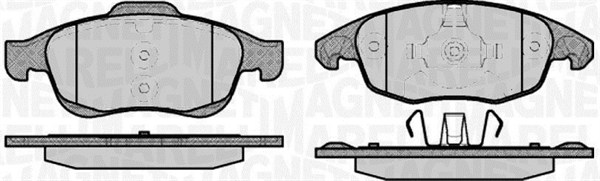 363916060169, Brake Pad Set, disc brake, MAGNETI MARELLI, 1611838580, 1623816280, 1617272980, 1647862480, 425361, 425412, 1698742680, 425413, 425425, 425465, 4254C0, E172295, 0986494235, 1050254, 1170129, 124800, 13.0460-7229.2, 2124800, 22-0800-0, 2453801, 24538.185.1, 510565, 51929981, 573192J, 598997, 5SP1351, 8160, 822-800-0, AC857481D, BP1561