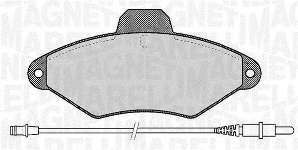 363916060198, Bremsbelagsatz, Scheibenbremse, MAGNETI MARELLI, 425156, RP425114, 0986461757, 1170319, 13.0460-3956.2, 2163102, 21631.170.1, 22-0144-0, 510200, FDB874, GDB1101, P61052, RA.0438.0, T9038, 89003300, FSL874