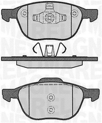 363916060244, Bremsbelagsatz, Scheibenbremse, MAGNETI MARELLI, 1223682, 1517765, 30681739, 41060HA00A, B3YH3323Z, BPYK3323ZA9C, BRF14, BSYA3323Z, 1321517, 1782890, 30683554, 41060HA00B, B3YH3323ZA, BPYK3323ZB9C, 1360305, 30715023, 5134102, AY040MA031, B3YH-33-23ZA, 1508074, 30736923, 6M512K021AA, B4YB3323Z, 1519528, 30742030, 7M512K021AA, B4YB3323ZA, 1566093, 30793618, 7M512K021AALC