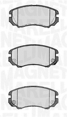 363916060277, Bremsbelagsatz, Scheibenbremse, MAGNETI MARELLI, 3501500SC01, 581011FA50, 581011FE00, 58101-1FE00, 581011FE01, 581012CA10, 581012EA10, 581012CA11, 58101-2EA10, 581012CA20, 58101-2EA11, 581012EA21, 581012EA11, 581012GB00, 581012KA10, 581012EA30, 5810138A81, 5810138A90, 58101-2GB00, 581013CA20, 581012HA10, 581013CA80, 5810138A80, 581013KA40, 095302, 0986424215, 1170262, 13.0460-5873.2, 1617263680, 181644