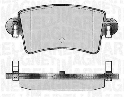 363916060365, Bremsbelagsatz, Scheibenbremse, MAGNETI MARELLI, 09111467, 4406000QAE, 440604347R, 95515197, 1605982, -44060-00QAE, 7701206763, 4403467, 8671016747, 9111467, 93173182, 083300, 0986424675, 1170171, 121074, 13.0460-3806.2, 141511703, 1639377880, 22-0546-0, 2366901, 23669.170.1, 283300, 510369, 51684281, 5620, 573055J, 598538, 5SP791, 822-546-0, 850