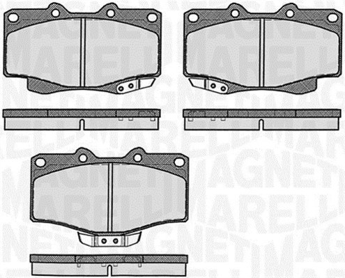363916060401, Brake Pad Set, disc brake, MAGNETI MARELLI, 0446535031, J0446535040, 0446535040, J0449135160, 0446535080, 0446535260, 0446535280, 0446560030, 04465YZZAF, 04465YZZF6, 0449135160, 0449160080, 446535031, 446535040, 446535080, 446535260, 446535280, 446560030, 449135160, 449160080, 031504, 0986424268, 1170428, 120463, 13.0460-5992.2, 1310, 141007, 1639374180, 2167901, 21679.150.1