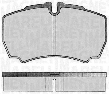 363916060434, Brake Pad Set, disc brake, MAGNETI MARELLI, 0000042470841, 0000042561101, 0000042576680, 0000042576681, 00000500055657, 2991667, 42470841, 42555406, 42560080, 42561101, 42561102, 42567447, 425726680, 42576680, 42576681, 500055657, 504226945, 084900, 0986424750, 1170226, 13.0460-4996.2, 151640, 1617284180, 22-0604-0, 284900, 2912303, 29123.200.1, 511269, 51912581, 5SP830