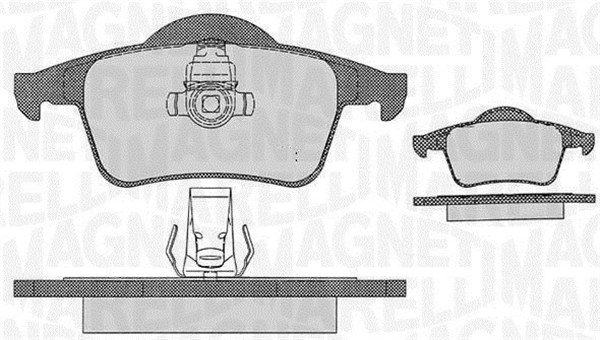 363916060543, Brake Pad Set, disc brake, MAGNETI MARELLI, 0000272399-7, 272399, 2723997, 272944, 274334, 30648382, 8623862, 8634925, 86349255, 8634925-5, 071400, 0986424539, 1170011, 13.0460-7135.2, 1617280080, 22-0348-0, 2307602, 23076.175.1, 271400, 3570, 510346, 51669081, 573021J, 598480, 5SP705, 764, 822-348-0, AC669081D, ADB0729, BP1104