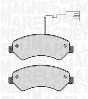363916060643, Brake Pad Set, disc brake, MAGNETI MARELLI, 0000077367090, 1607878980, 68226921AA, 1612433680, 68269695AB, 77366021, 1612433780, 1675989780, 68304417AA, 77366022, 1673603780, 77366024, 4254.63, 77367090, 4254.64, 05P1721, 0986494799, 12-1587, 1275.12, 13.0460-4811.2, 141836-203, 1.886.3, 21275.12, 22-0709-1, 221962, 24466.190.3, 2446701, 2725.1, 302264, 37908