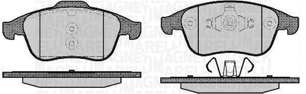 363916060671, Bremsbelagsatz, Scheibenbremse, MAGNETI MARELLI, 410600032R, 410600629R, 410602933R, 0986494033, 1160102, 13.0460-7250.2, 22-0803-1, 24710.180.1, 2482601, 510765, 573273J, 5SP1466, 8191, AC0581466D, FDB4181, GDB1788, P68045, PAD1650, RA.0930.1, T1895, 0986494381, 22-0803-2, 2487001, 24870.180.1, 573273B, FDB4249, GDB1790, P68045N, RA.0930.2, T1927