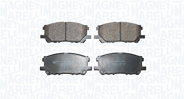 363916061013, Sada brzdových destiček, kotoučová brzda, Sada brzdových destiček, kotoučová brzda, MAGNETI MARELLI, 044650W070, 04465-0W070, 04465-48080, 0446548080, 04465-48100, 04465-48110, 446548100, 446548080, 446548110, 477460W05000, 477460W07000, 0252398916, 05P1368, 0986494218, 103900, 13.0460-5750.2, 13046057502, 181584, 2103900, 2206180, 2373401, 237341701, 37458, 5002209, 572562B, 572562J, 5SP1368, 604126, 6133389, 6340