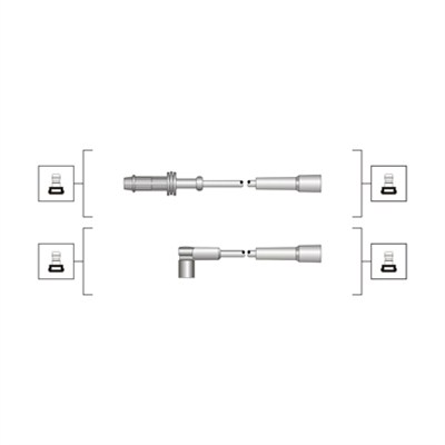 941319170069, Ignition Cable Kit, MAGNETI MARELLI, 3398, B830, CPS13, RC-CT601, ZEF756, B889, CPU13, RC-CT614, RC-PG414
