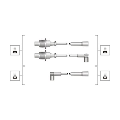 941319170118, Zündleitungssatz, MAGNETI MARELLI, 4310, 83320, B794, CPS9, RCCT604, T436B, ZEF1392, B803, CPU9, RC-CT604, ZEF790, RC-PG615