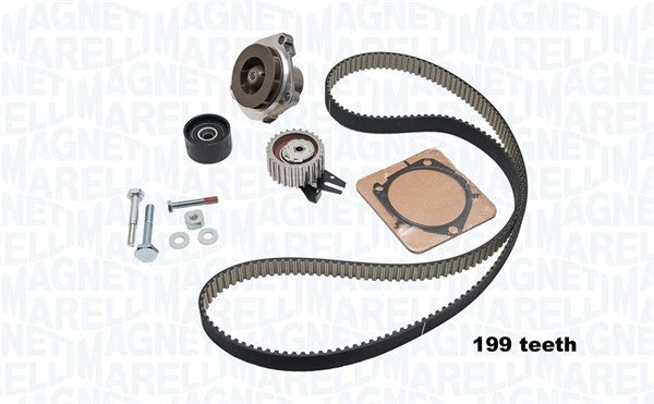 341403440001, Water Pump & Timing Belt Kit, MAGNETI MARELLI, 530056230, 55898711, KP35623XS1, KPA0344A, KTBWP8470, 56036711