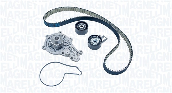 341404130001, Wasserpumpe + Zahnriemensatz, MAGNETI MARELLI, 1613561980, 1753587, 1684448280, 1855728, 2008686, 530057830, 56664711, CT1162WP1, KBU10052B, KP15656XS, KPA0334A, KTBWP9590, SK-1728AQ1, VKMC03316, WPK-167802, VKMC03315