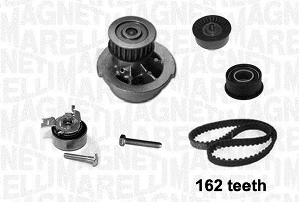 341405720001, Vodní pumpa + sada ozubeného řemene, řemen rozvod.sada+vod. pumpa, MAGNETI MARELLI, 121195, 1987948738, 33828, 530044330, 55327731, 8647240004, 8MP376807-821, CT975WP6, K1PA1216, KBU7204C, KDP453.120, KH158WP19, KP15499XS1, KPA0718A, KTBWP3080, QBPK2730, SK-1113AQ1, VKMC05152-1, WPK-144602, KP15499XS-1, VKMC051521