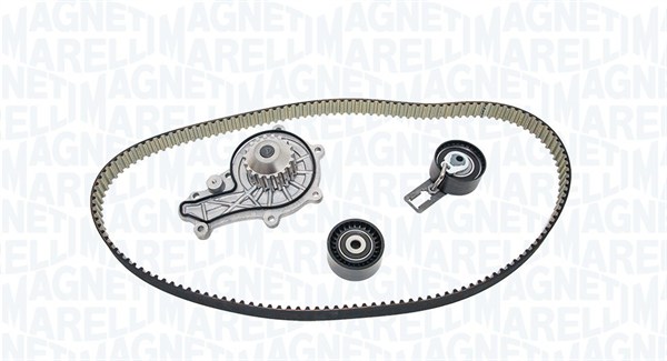 341406560001, Vodní pumpa + sada ozubeného řemene, řemen rozvod.sada+vod. pumpa, MAGNETI MARELLI, 1787859, 1855729, 2008550, 0601KPW, 530057830, 530061130, 56676731, KATW1674, KBU10052C, KP15656XS, KPA0342A, KTBWP7330, VKMC03316, WKFI601