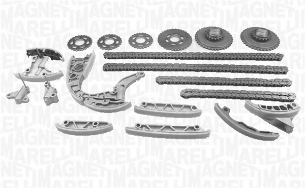 341500000860, Steuerkettensatz, MAGNETI MARELLI, Audi A4 CAMA* CAMB* CGKA* CGKB* 2,7TDI 11.2007→03.2012, 057109077, 057109116H, 057109467E, 057109116J, 057109217J, 057109218K, 057109469G, 057109469H, 057109510A, 057109513B, 059109077E, 059109229J, 059109229K, 059109229M, 059109507D, 06E109465AQ, 079109467AE, 079109510M, 101881, 553025410, KC1092, TC0190FK, TCK206, TCK217NG, 101882, TC0191FK, TCK206NG, 39964, TCK319