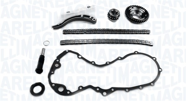 341500001110, Steuerkettensatz, MAGNETI MARELLI, 1078497, 1079389, 1079860, 1099071, 1101468, 1103146, 1104416, 1105977, 1113202, 1121006, 1130743, 1139225, 1148311, 1148313, 1198045, 1198056, 1198058, 46390, KC1147, TC2320FK, TCK122, VKML84003